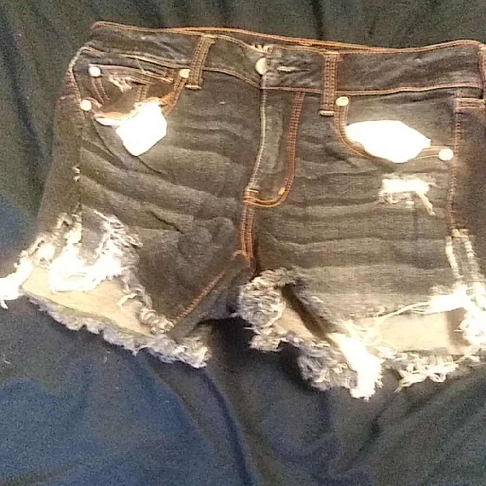 High rise shorts